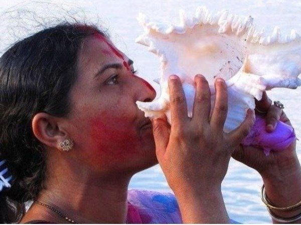 Health benefits of blowing a shankh